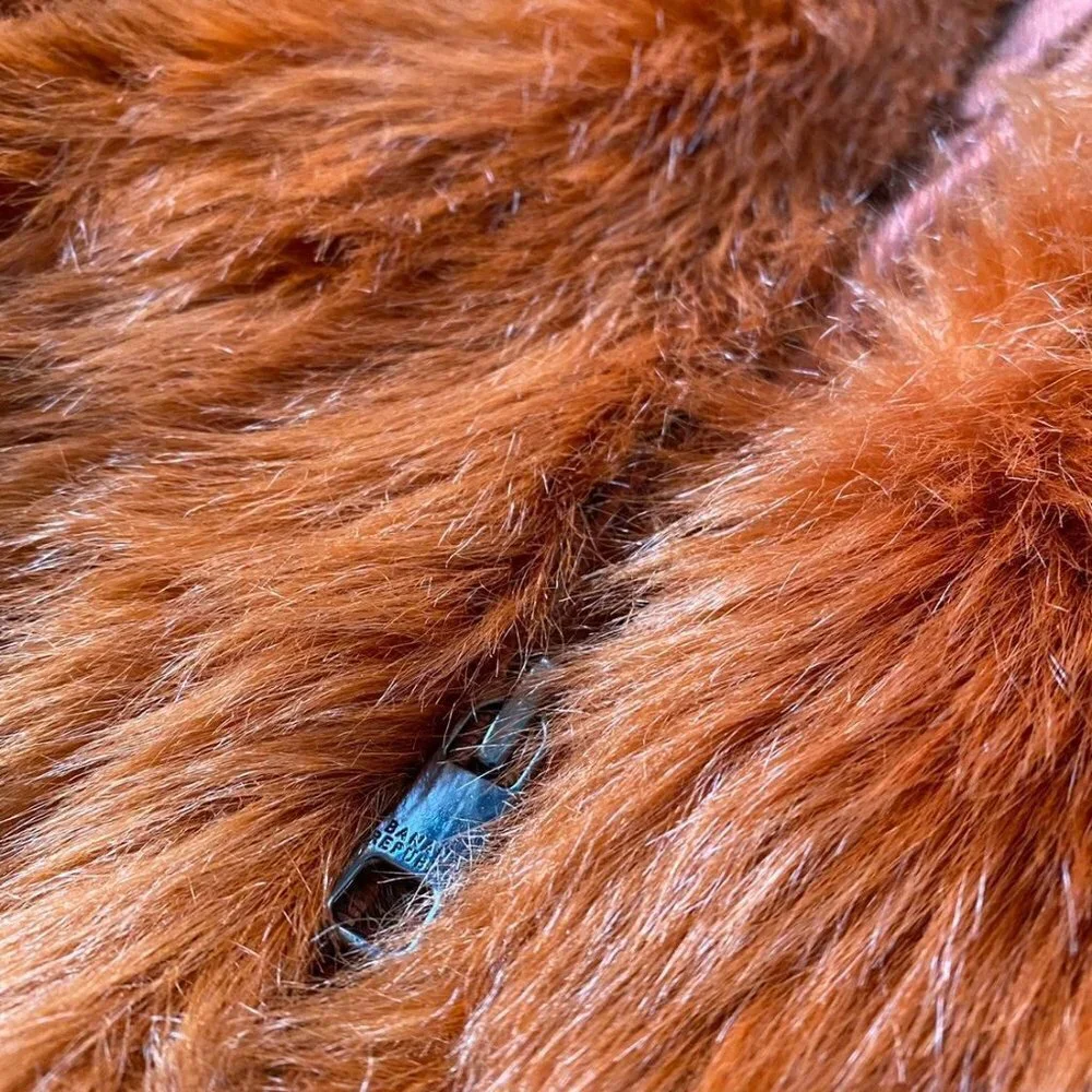 Banana Republic Faux Fur Bomber